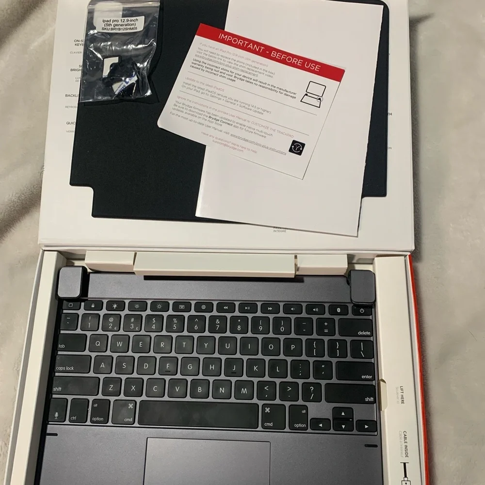 ipad pro 12.9 inch brydge keyboard